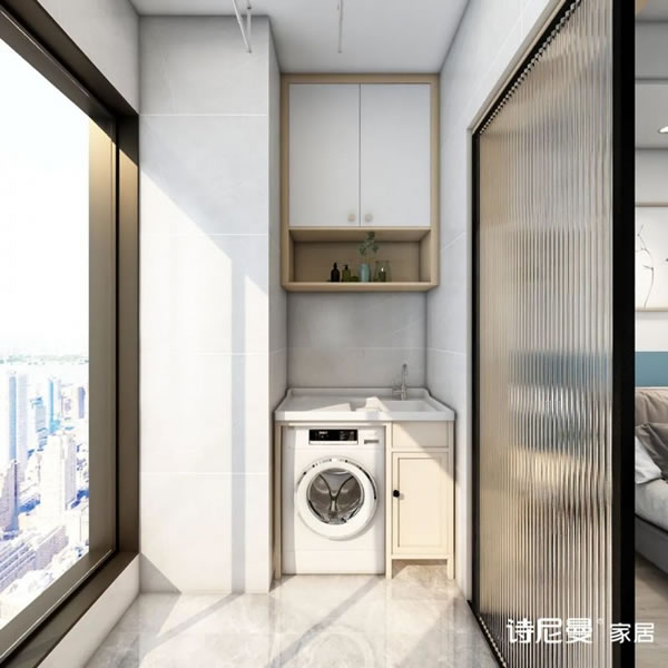 淺指智能鎖50個陽臺柜設計，滿足你所有需求足_29