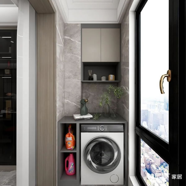 淺指智能鎖50個陽臺柜設計，滿足你所有需求足_35