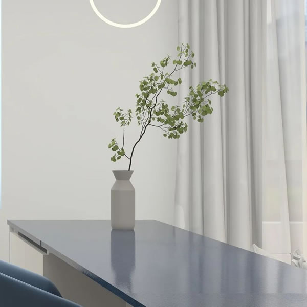 淺指智能鎖98㎡極簡兩居室，打造輕盈質(zhì)感家居_3