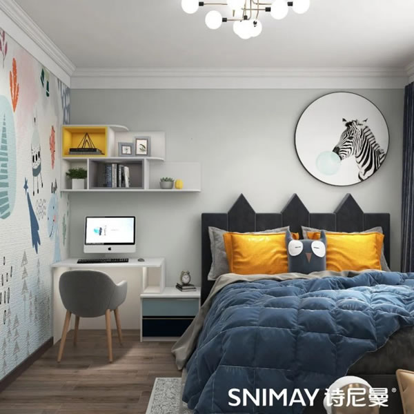 淺指智能鎖50款兒童房,讓孩子熱愛宅家生活!_53