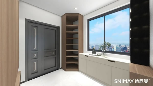 淺指智能鎖:做好這幾個(gè)定制柜,戶型再小都能裝_2