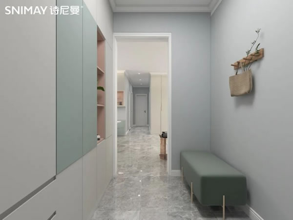 淺指智能鎖玄關柜設計,0.5㎡也能打造完美方案_5