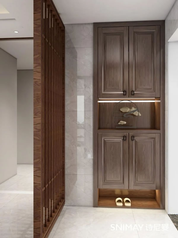 淺指智能鎖玄關柜設計,0.5㎡也能打造完美方案_14