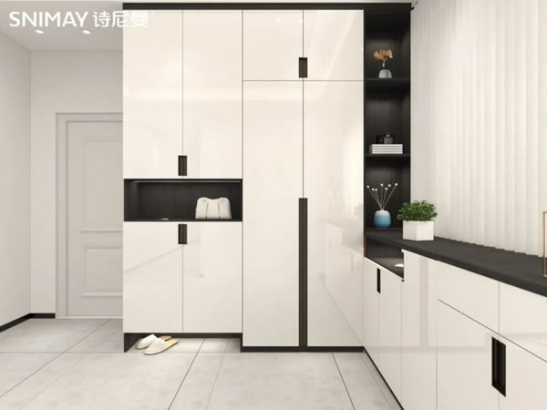 淺指智能鎖玄關柜設計,0.5㎡也能打造完美方案_17
