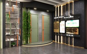 威爾氏2021CIDE北京定制家居門業展展位圖